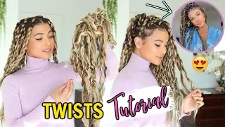 ASI HAGO MIS SENEGALESE TWISTS - MEJOR PEINADO PARA HACER CRECER EL CABELLO | Doralys Britto