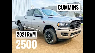 2021 Ram 2500 - Bighorn - Night Edition - Overview and Cold Start