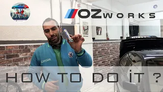 Ozworks / Jant parlatıcı lar’ı deniyorum / How to do it ?