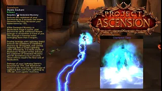 THE LIGHTNING GOD 40K DPS? - STORMBORN GUIDE - Project Ascension Classless WoW