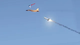 Today, Ukrainian Air Missiles Destroyed Two Russian MiG-31 Fighter Jet, Pilot Escapes - Arma 3