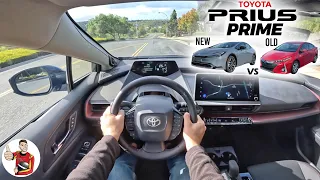 The 2023 Toyota Prius Prime is Plug’n Great! (POV First Drive of Old + New Model)