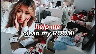 EXTREME deep cleaning my room... 2020!