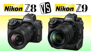 Nikon Z8 vs Nikon Z9 | Side by Side Comparison | Specs and Price | 2024