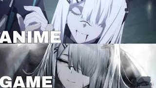 [Arknights] FrostNova's Last Scene | Anime vs Game Comparison