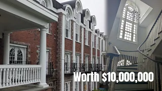 $10,000,000 Abandoned Mega Mansion Used In Movies - Expensive Clothes Left Behind