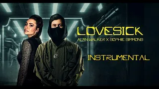 Alan Walker X Sophie Simmons - Lovesick (Instrumental)