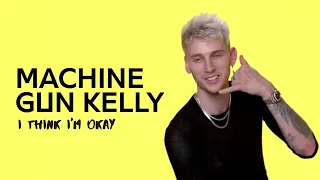 Machine Gun Kelly, YUNGBLUD, Travis Barker - I Think I'm OKAY / ПЕРЕВОД / ИНТЕРВЬЮ / РУССКАЯ ОЗВУЧКА