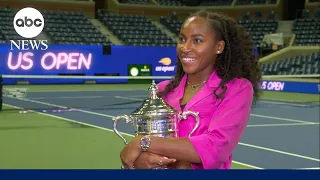 Coco Gauff's message to young girls: 'Never give up on your dreams' | WNT