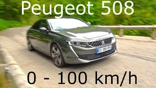 Peugeot 508 PureTech 225 hp, 0 -100