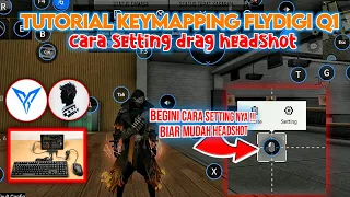 TUTORIAL FLYDIGI Q1 FREE FIRE 85% HEADSHOT ?! - KRY0513 FF