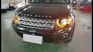 Новые фары Freelander 2 в стиле Defender.