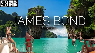 The location is out of this world! James Bond Island is a famous landmark in Phang Nga Bay.