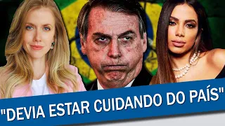 GABRIELA PRIOLI E ANITTA RESPONDEM ATAQUE DE BOLSONARO: "FIZ MAIS PELA GALERA DO QUE O SENHOR"