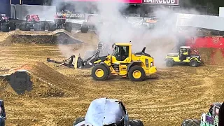 The craziest moment in monster jam, history of the year, 2023