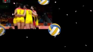 中国女排vs塞尔维亚女排里约奥运决赛 第三局 China vs Serbia Volleyball Rio Olympics Final set 3