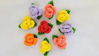 ❗ЭТО ФАНТАСТИКА🌹РОЗА КРЮЧКОМ🤩В ТЕХНИКЕ РОКОКО/crochet roses