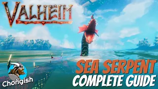 VALHEIM - Complete Sea Serpent Guide!