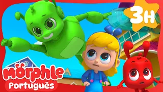 Morphle vs Orphle | MARATONA DE 3 HORAS DE MORPHLE BRASIL! | Desenhos Animados para Crianças