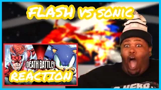 Who's the Fastest of Them All? | Flash VS Sonic (Wally West VS Archie Sonic) | DEATH BATTLE REACTION