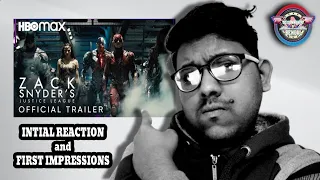 Zack Snyder's Justice League Trailer Reaction and First Impressions !!! |  SNYDER CUT | HBO MAX