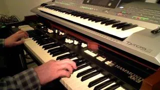 California Dreamin Hammond XK3 through a Ventilator Leslie Sim + Tyros 2 Backing