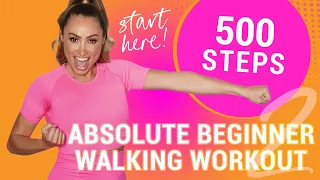 START HERE: 500 Steps I Absolute Beginner Walking Through the Decades Workout I Series 2 #1