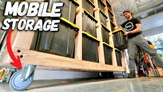 How To Build Mobile Garage Storage