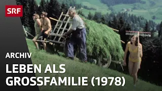 Leben als Grossfamilie | Bergbauernhof im Emmental | SRF Archiv