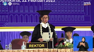 Wisuda Program Sarjana dan Diploma Periode II Tahun Akademik 2022/2023 - Februari 2023