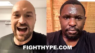 “WHYTE FEATHERS…YOU LITTLE B*TCH” - TYSON FURY TAUNTS DILLIAN WHYTE ABOUT 3-YEAR TITLE SHOT