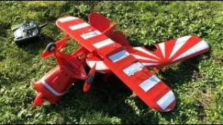 Pitts 850mm maiden and awful crash