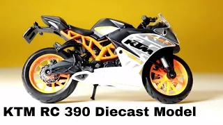 KTM RC 390 Diecast Model Unboxing By SCIPRO TECH