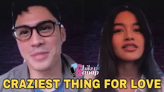 Jeremiah & Vivoree share their “Craziest Thing” they have done for Love | Chika at Ganap