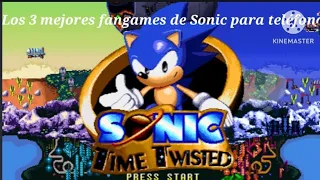 Los mejores Fangames de sonic para Android(link en los comentarios)