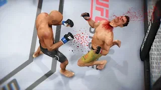 СМЕРТЕЛЬНЫЙ КОНЕЦ от ТАЙСКОГО СТИЛЯ в МИРОВОМ ТОП 10 UFC 3 АНДЕРСОН СИЛЬВА НОКАУТЫ