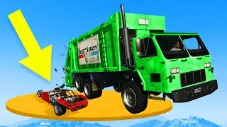 RAMP BUGGY VS TRUCK DEMO DERBY! - GTA 5 Funny Moments