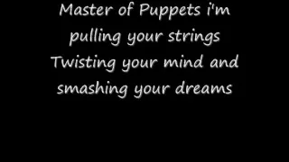 Master of Puppets Lyrics By Metallica