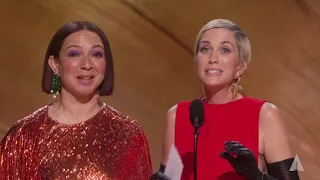 Maya Rudolph and Kristen Wiig present  "Little Women" wins Best Costume Design | 92nd Oscars (2020)