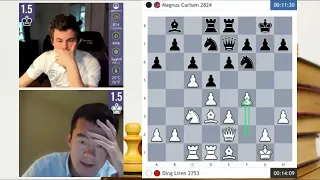 CARLSEN OUT!! Ding Liren vs Magnus Carlsen || Chessable Masters 2022 Knock out - R4