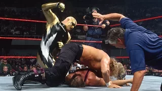 Owen Hart vs. Goldust vs. Triple H - Triple Threat Intercontinental Title Match: Raw, June 23, 1997