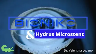 Hydrus Microstent placement in a Bioniko Eye Model