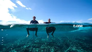 Paul Serin and Patrice Chanzy - Wing Foil and Surf Foil in Tahiti