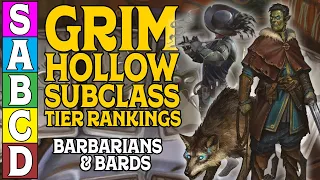 Grim Hollow Subclass Tier Ranking (Part 1)