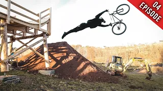 Whaletail Bau-Update & Dirt Jump Bike Session! TRAUM MTB FEATURE Build Vlog 4