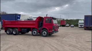 1995 Scania 113 320 8x4 Steel Body Tipper,In auction Saturday 30th April 2022 - lot 95 unitrak