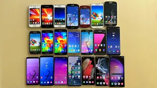 My All Samsung Galaxy S1-S23 Collection 2023