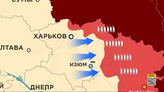 200 доба війни: свіжа карта бойових дій