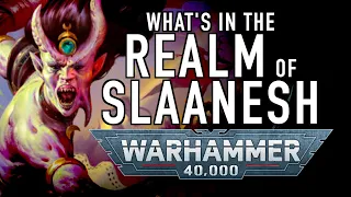 Whats in the Realm of Slaanesh in Warhammer 40K