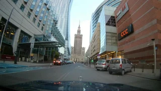 Jazda po centrum Warszawy